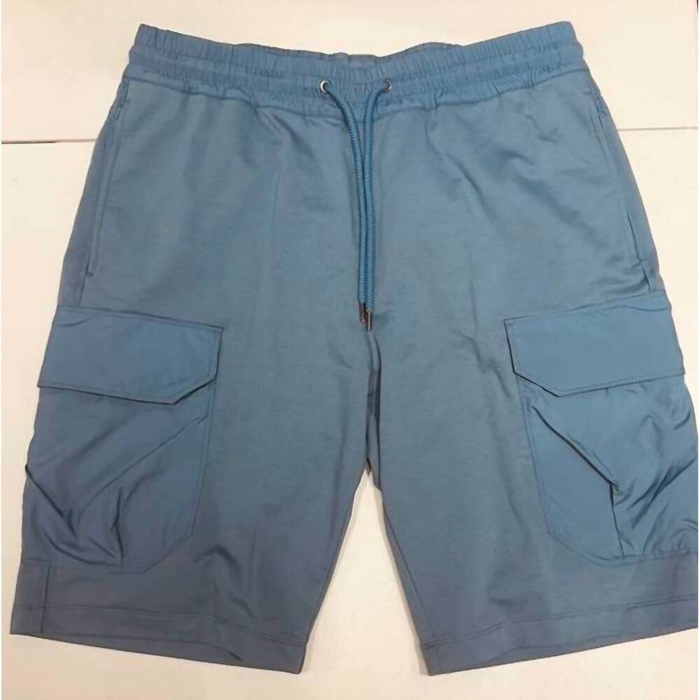 NEW PARAJUMPERS men's boyce shorts in blue